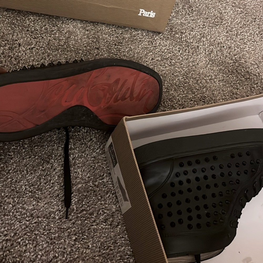 Need these gone cristian luobuotin shoes men eur size 43